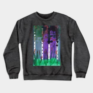 Birch Trees Crewneck Sweatshirt